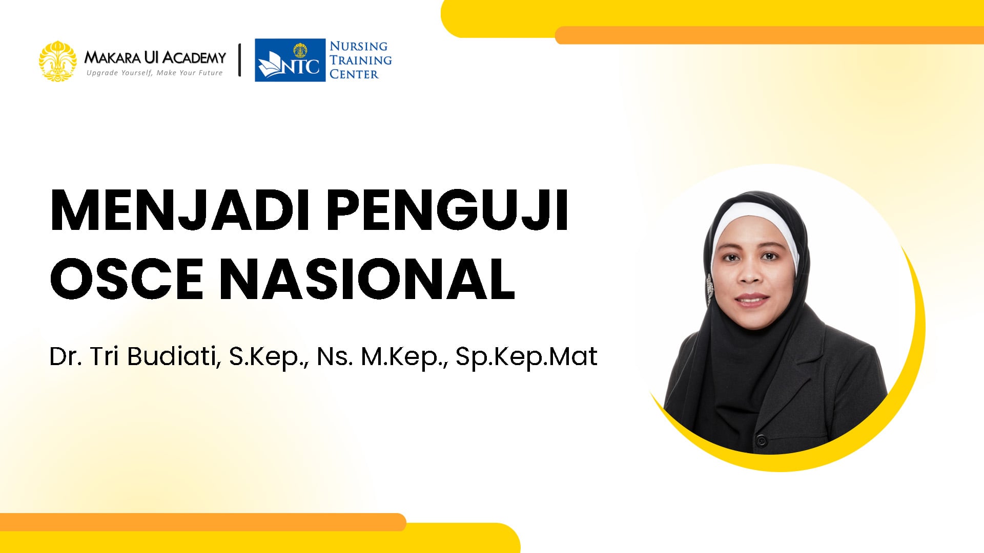 3. MENJADI PENGUJI OSCE NASIONAL